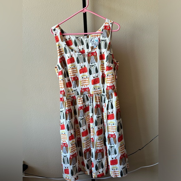 Modcloth Dresses & Skirts - ModCloth 1x cotton owl dress
